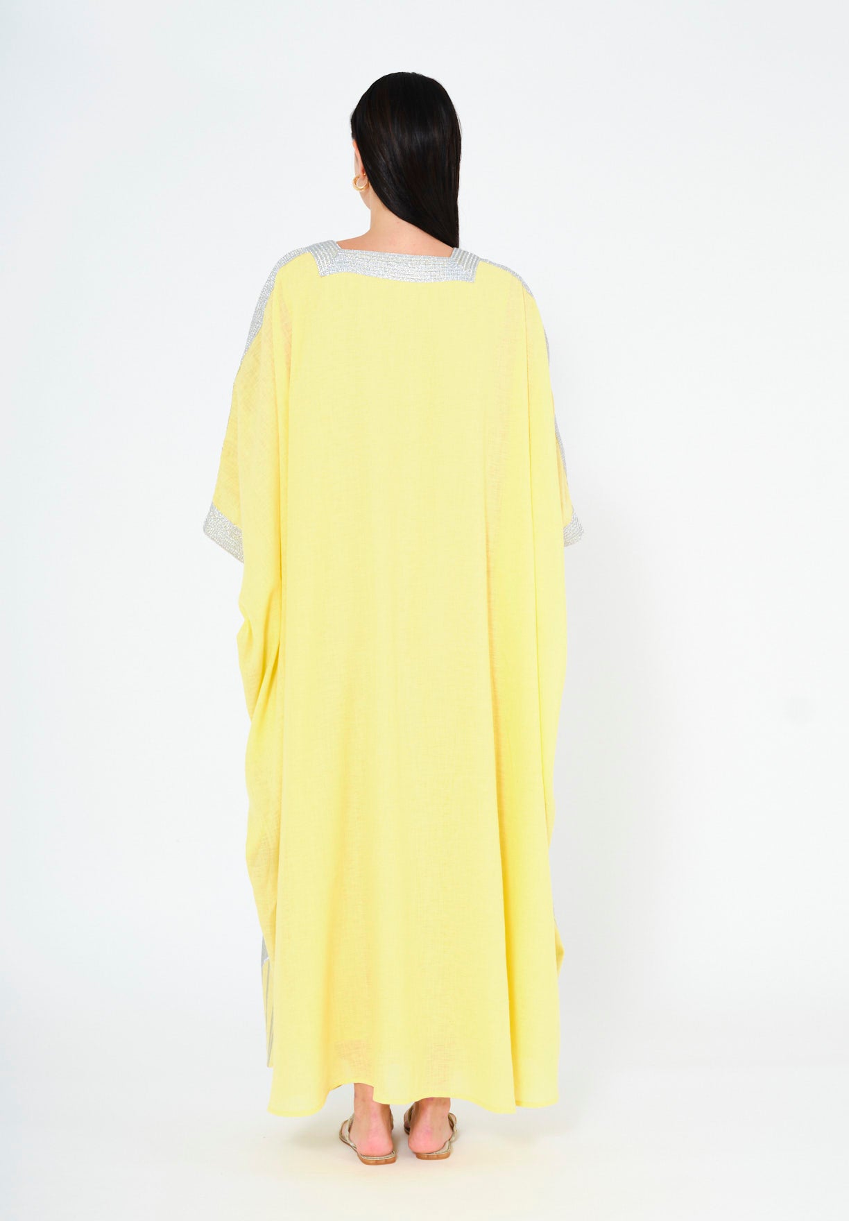 Celestia Luxe Embroidered Jalabiya