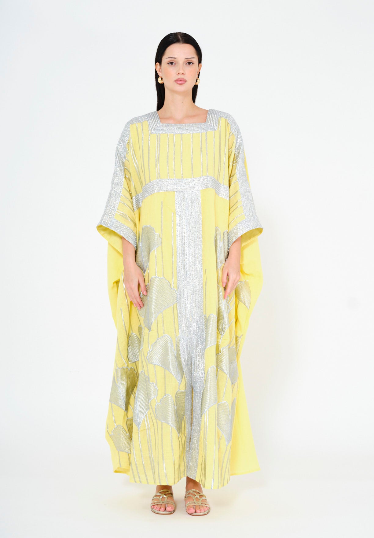 Celestia Luxe Embroidered Jalabiya