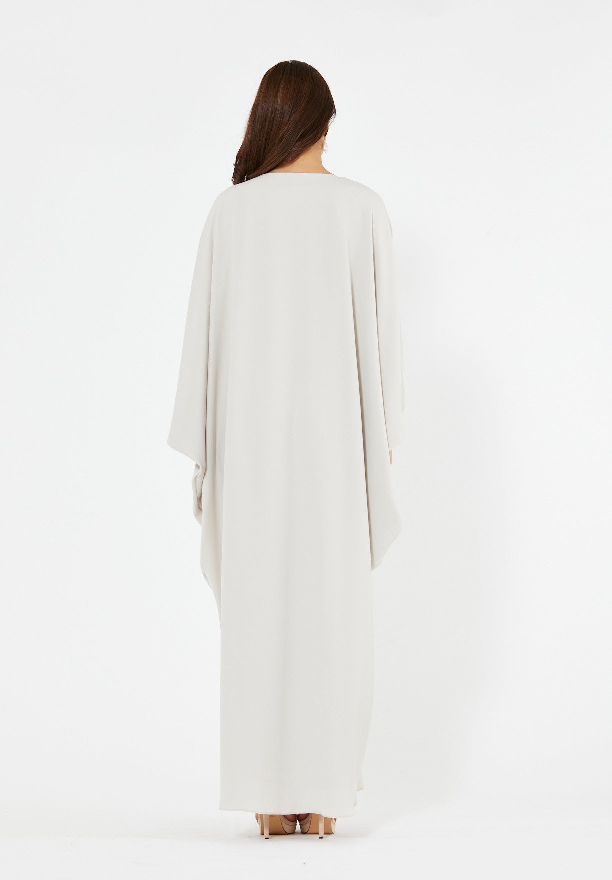 Cascading Vertical Motif Embellished Jalabiya