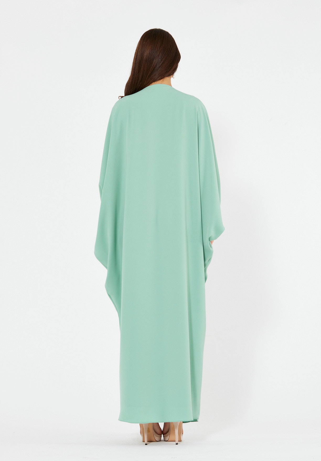 Cascading Vertical Motif Embellished Jalabiya