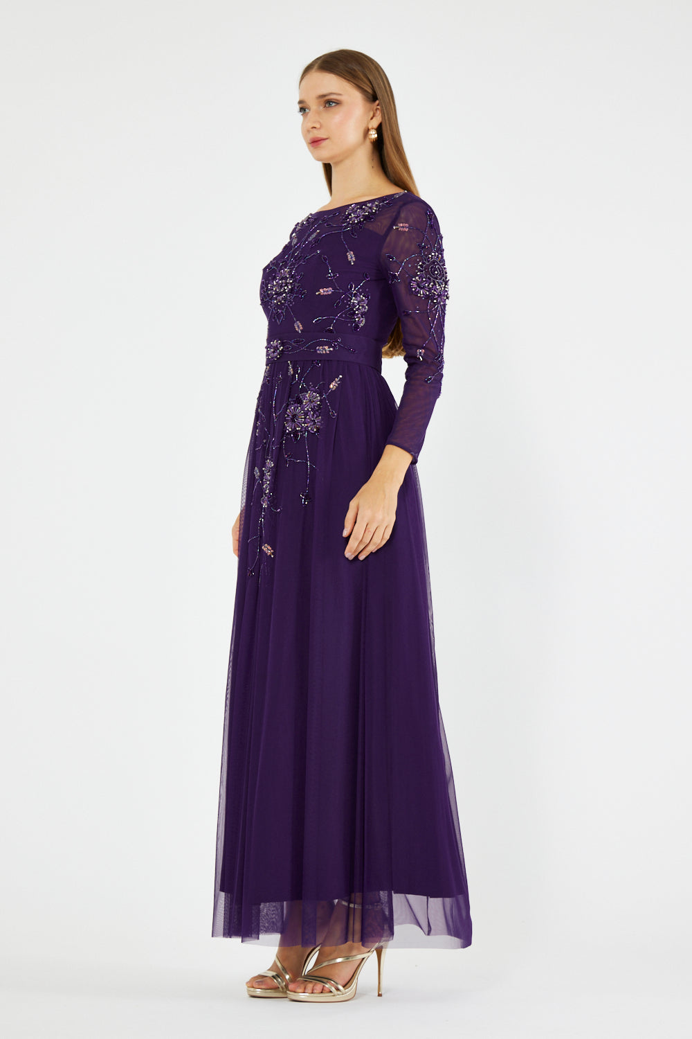 Rosaline Garden Motif Gown