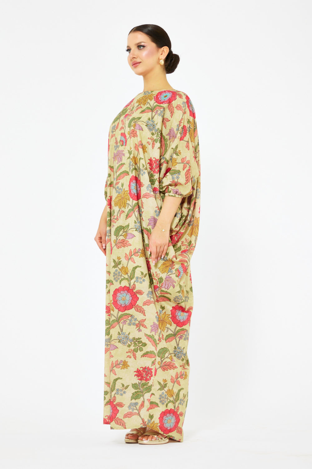 Garden Bloom Batwing Kaftan