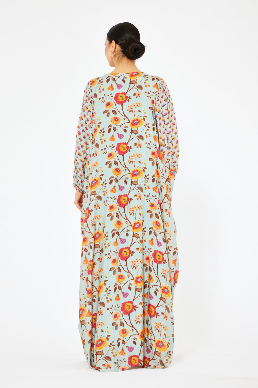 Heritage Floral Panel Kaftan