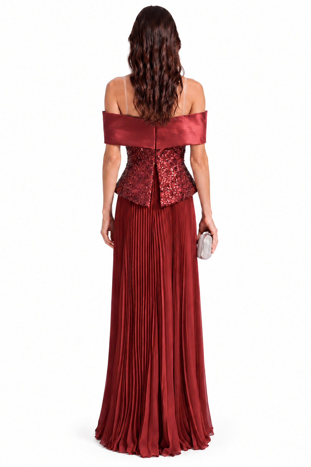 "Samira" Tulle Bow Embellished Dress
