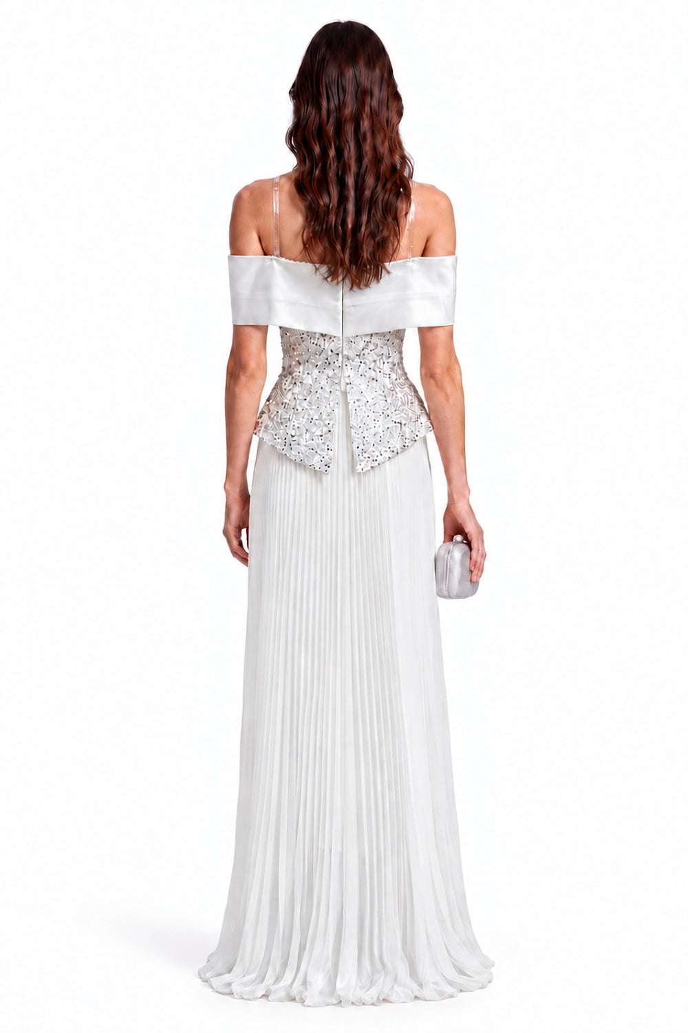 "Samira" Tulle Bow Embellished Dress