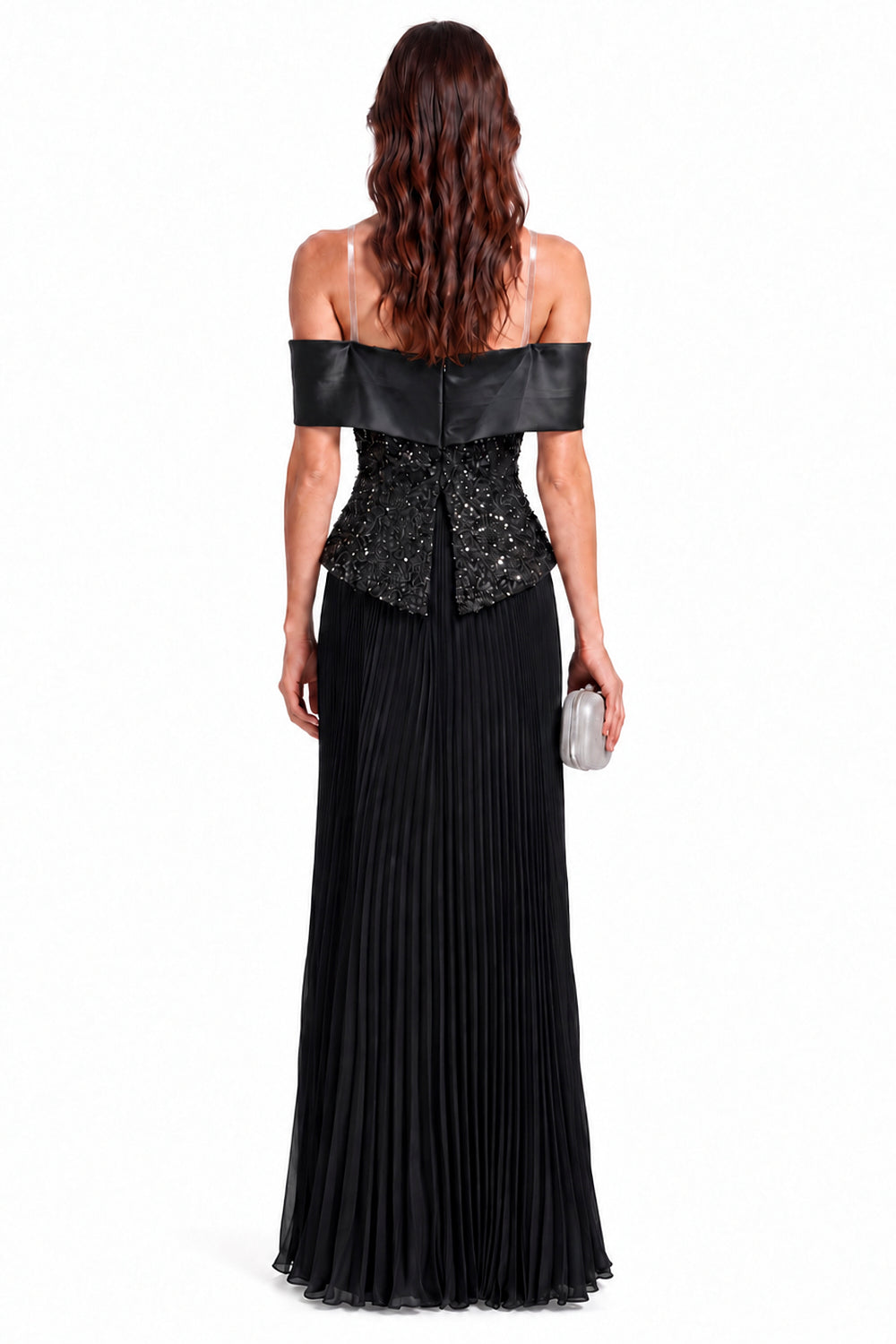 "Samira" Tulle Bow Embellished Dress