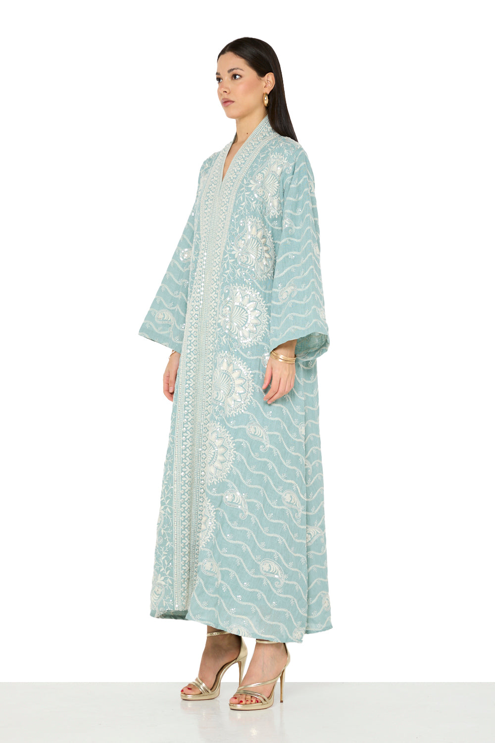 Ornate Panel Motif Jalabiya