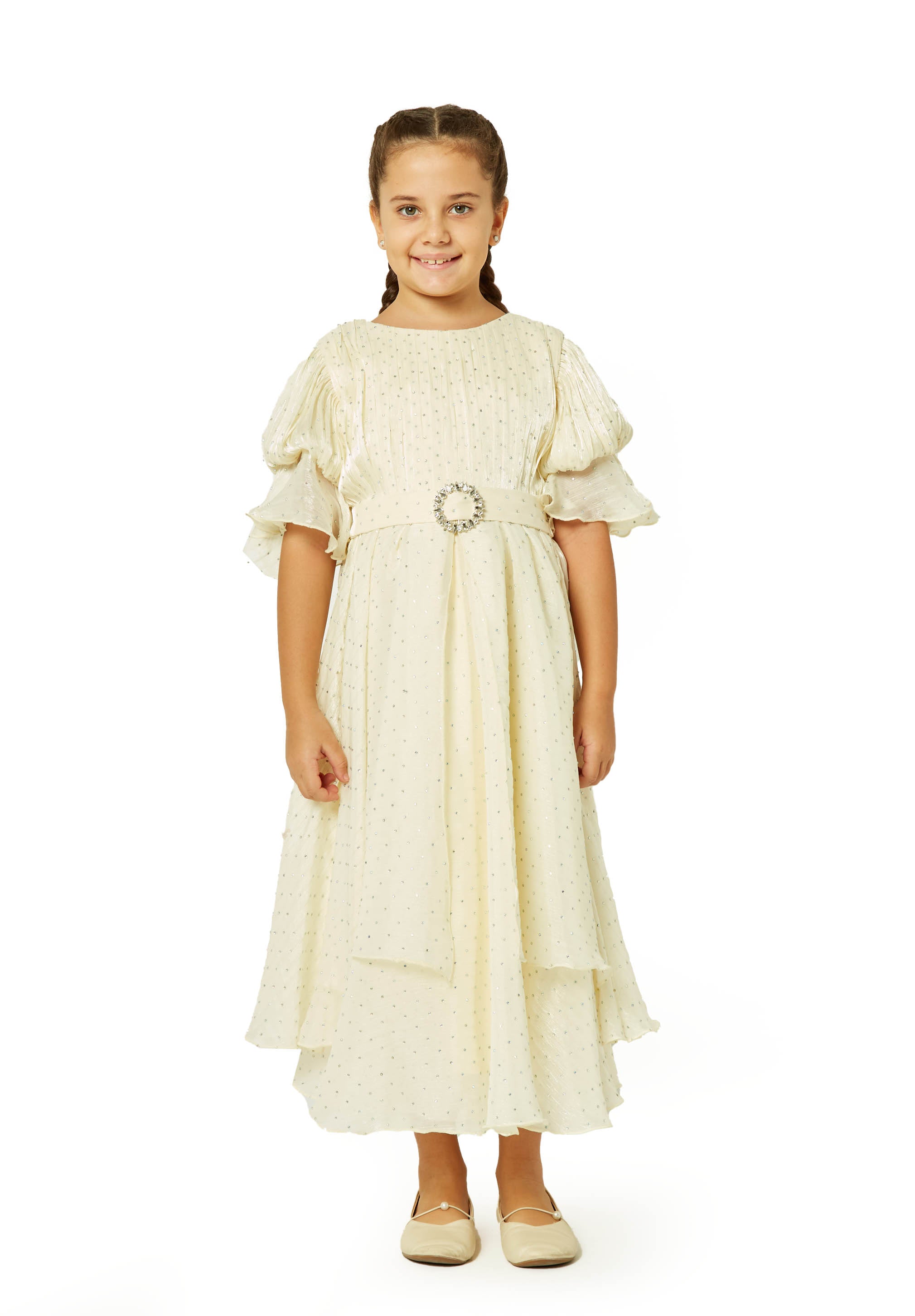 Twinkle Belle Puff Sleeve Dress