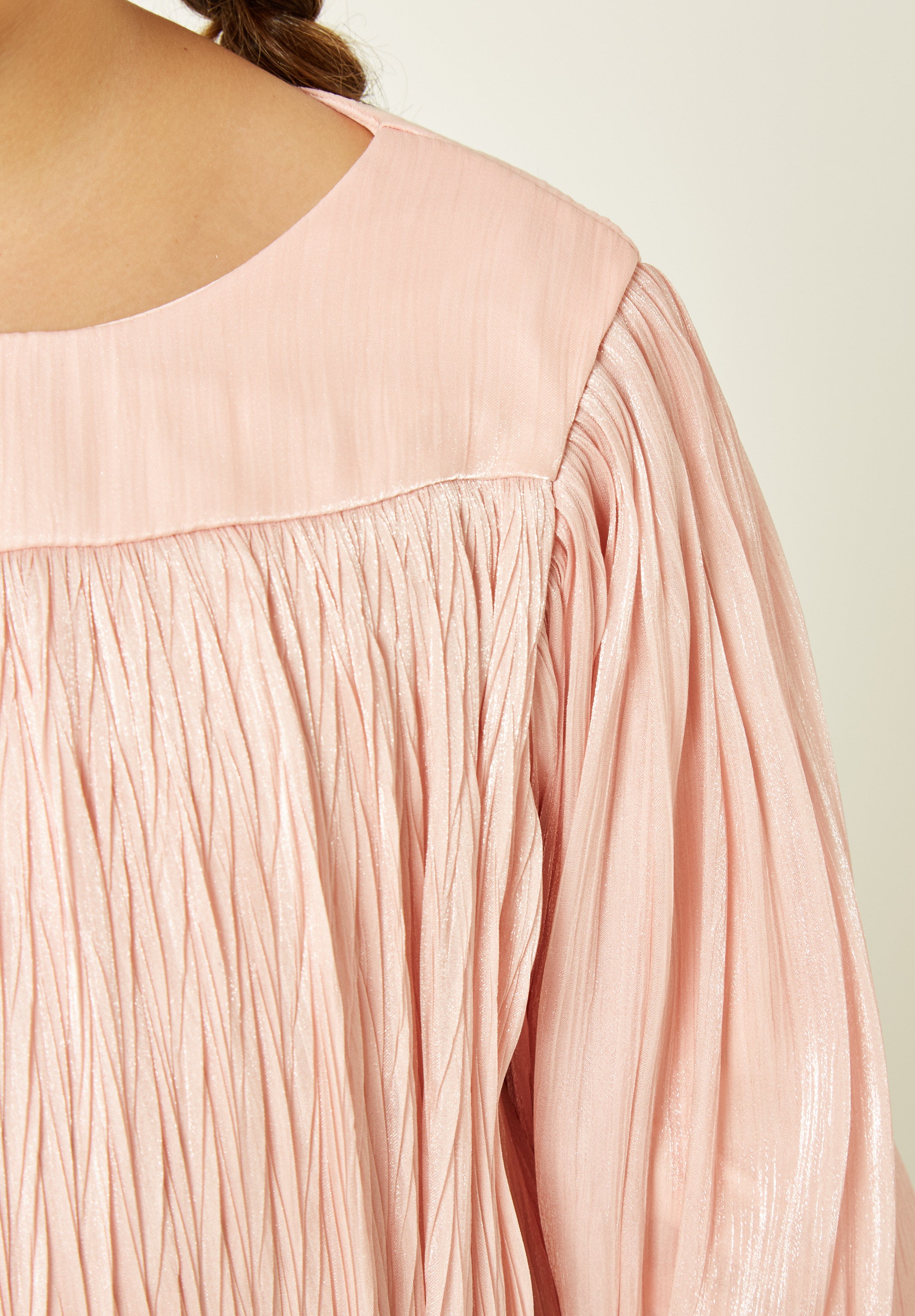 Chevron Pattern Pleated Dress
