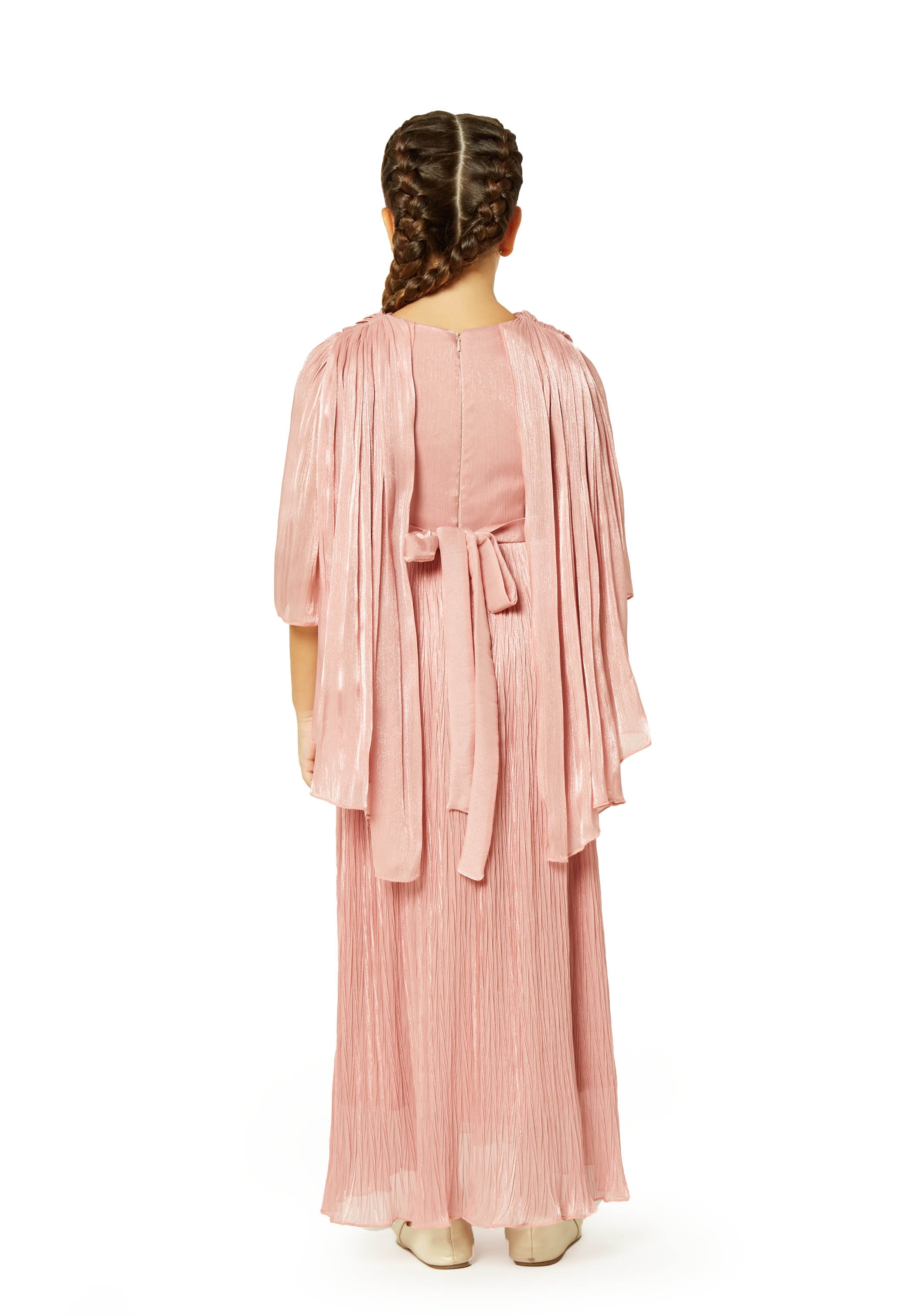 Cowl Neck Drape Gown