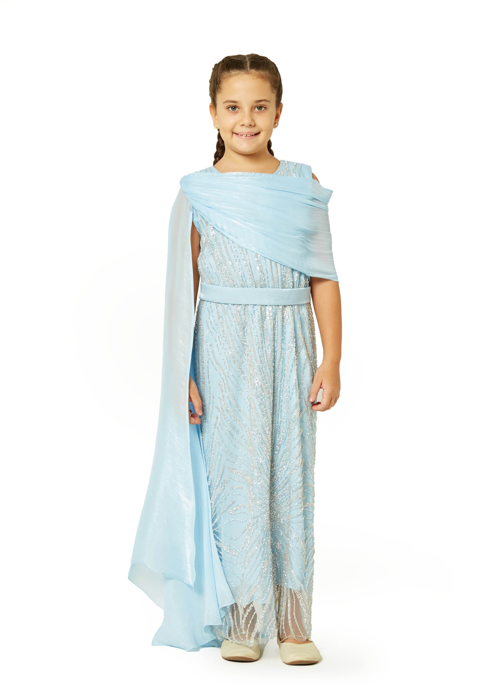 Crystal Cascade Bloom Gown