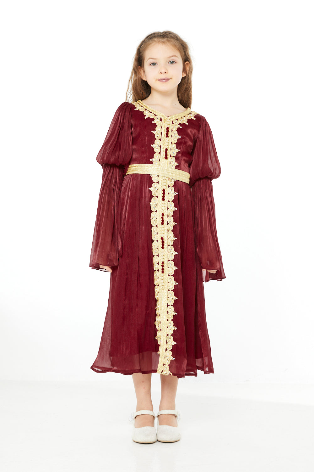 Embroidered Traditional Elegance Style Dress