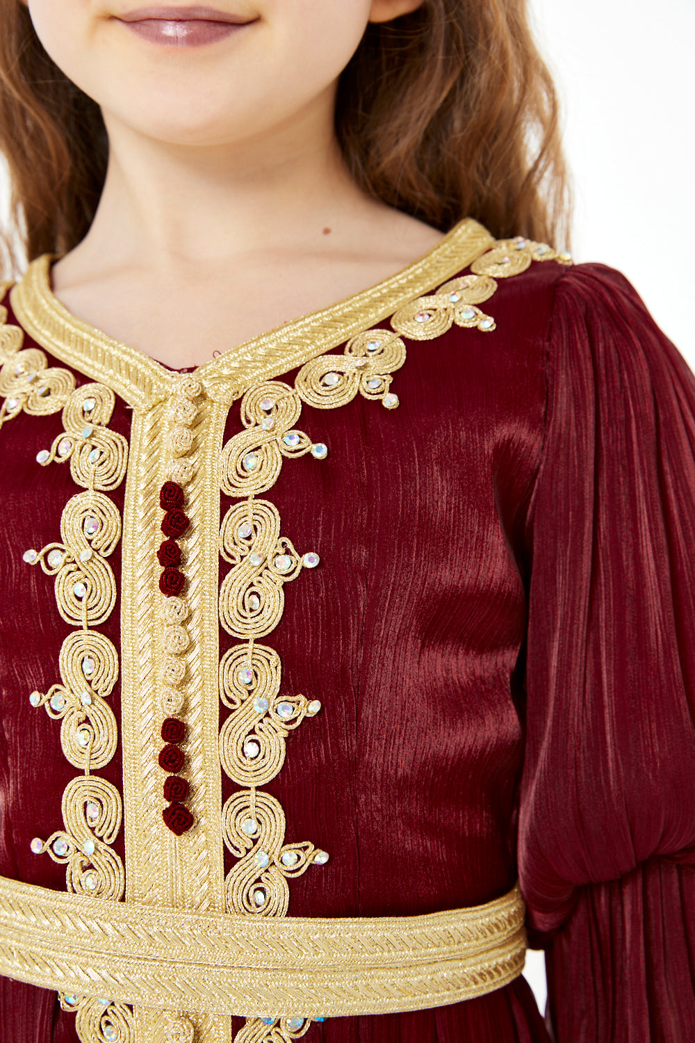 Embroidered Traditional Elegance Style Dress