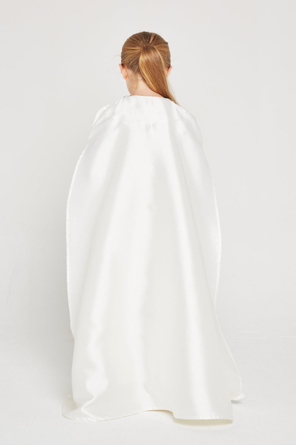 Sequin Gown with Cape
