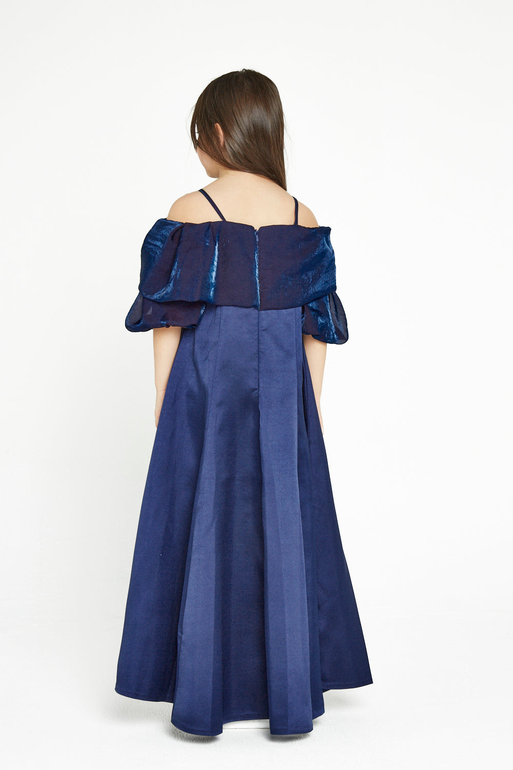 Off Shoulder Puff Sleeve Gown