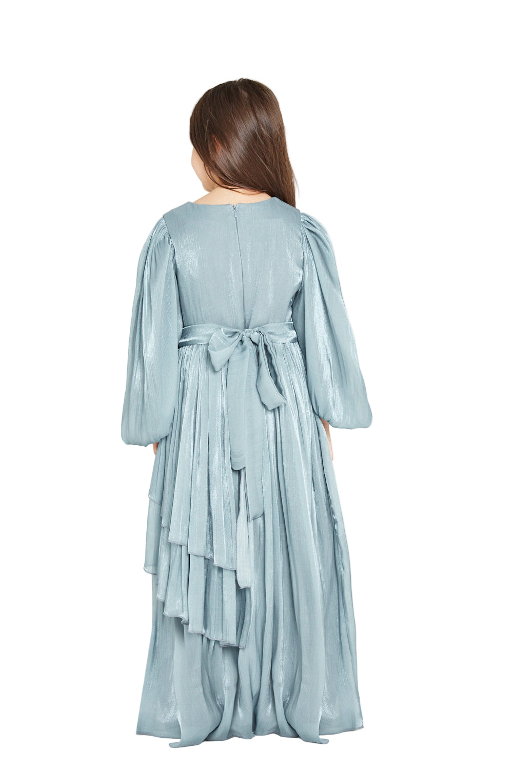Elegant Pleated Organza Dream Dress
