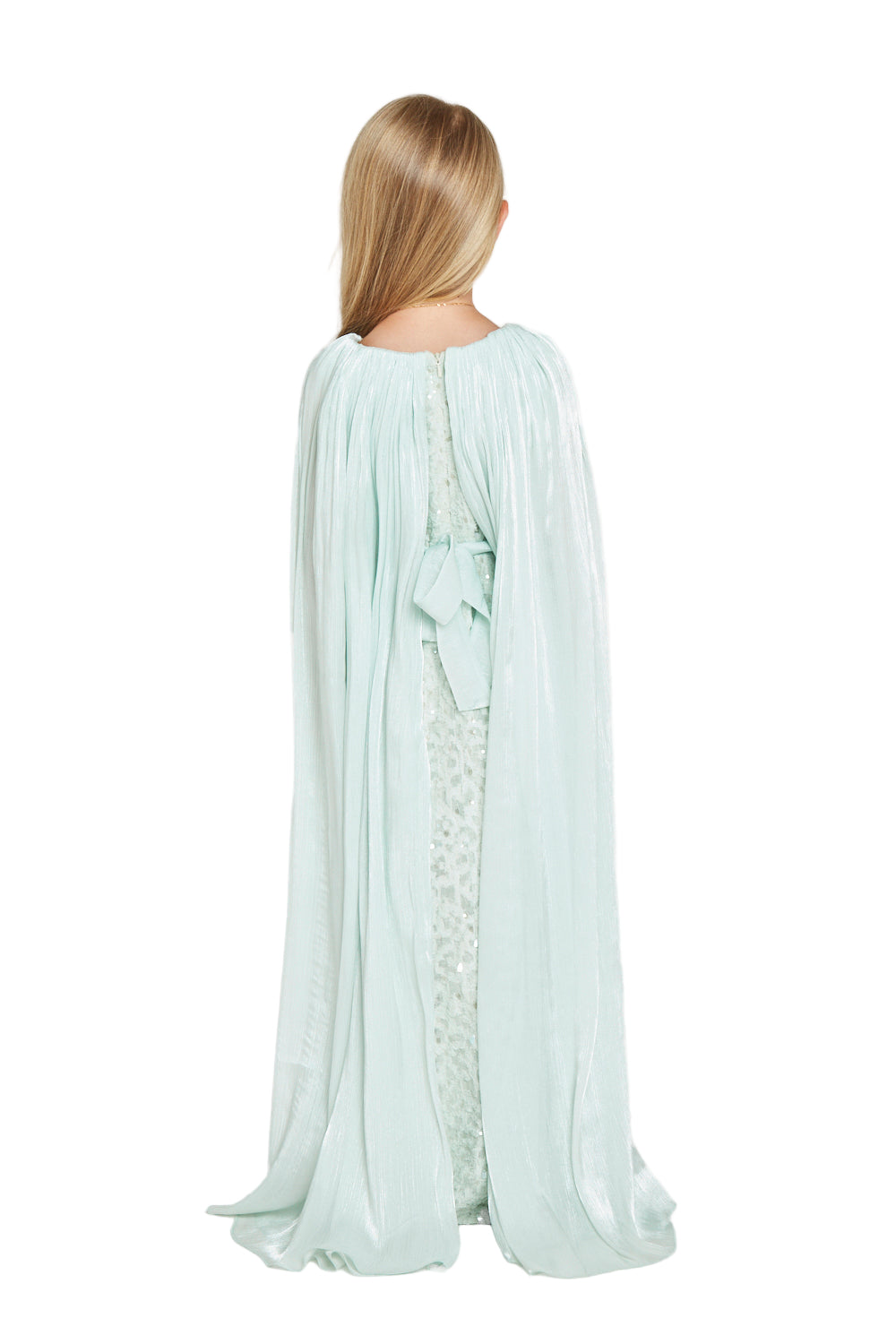 All-over Sequin Embellished Gown
