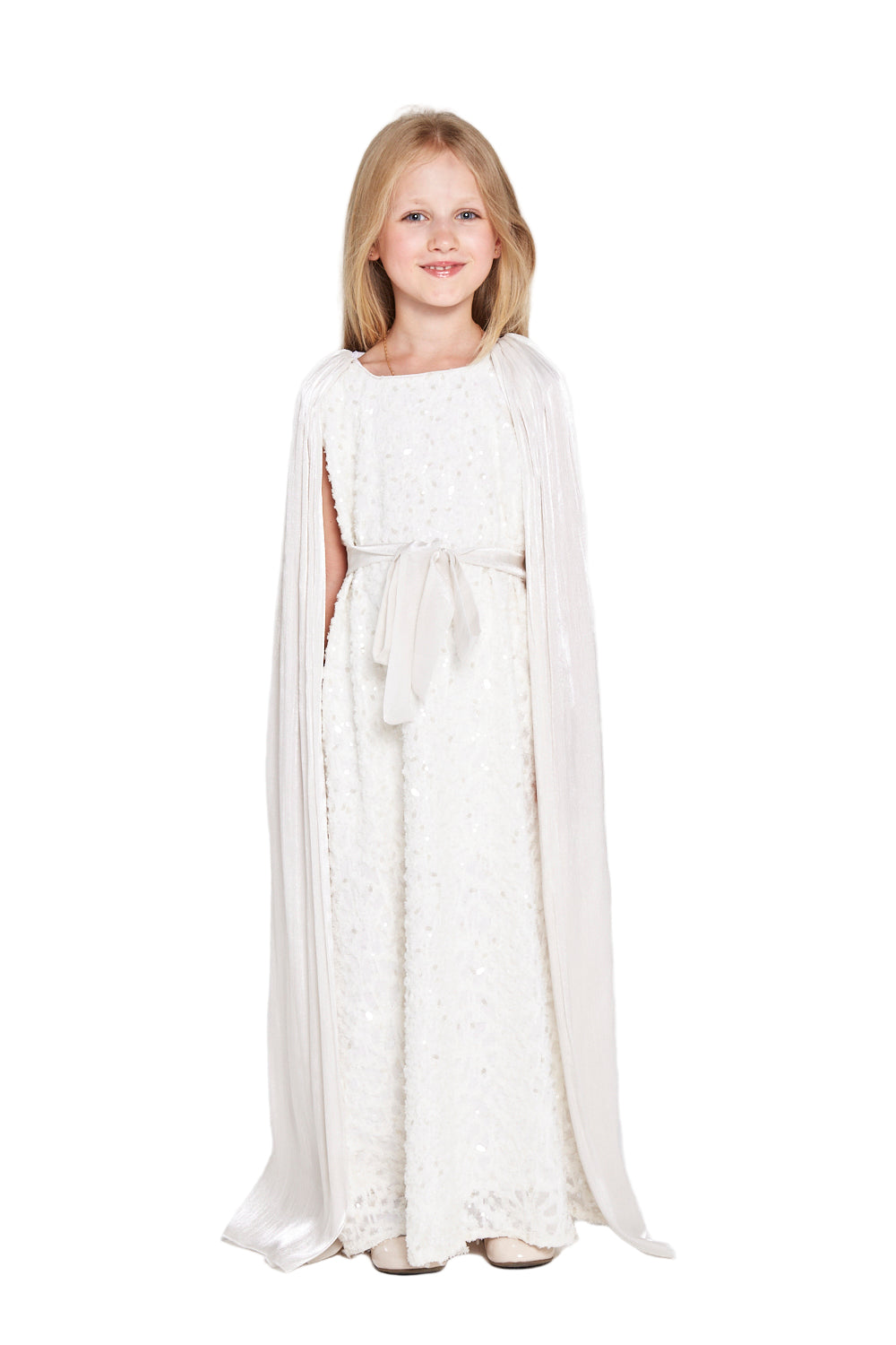 All-over Sequin Embellished Gown