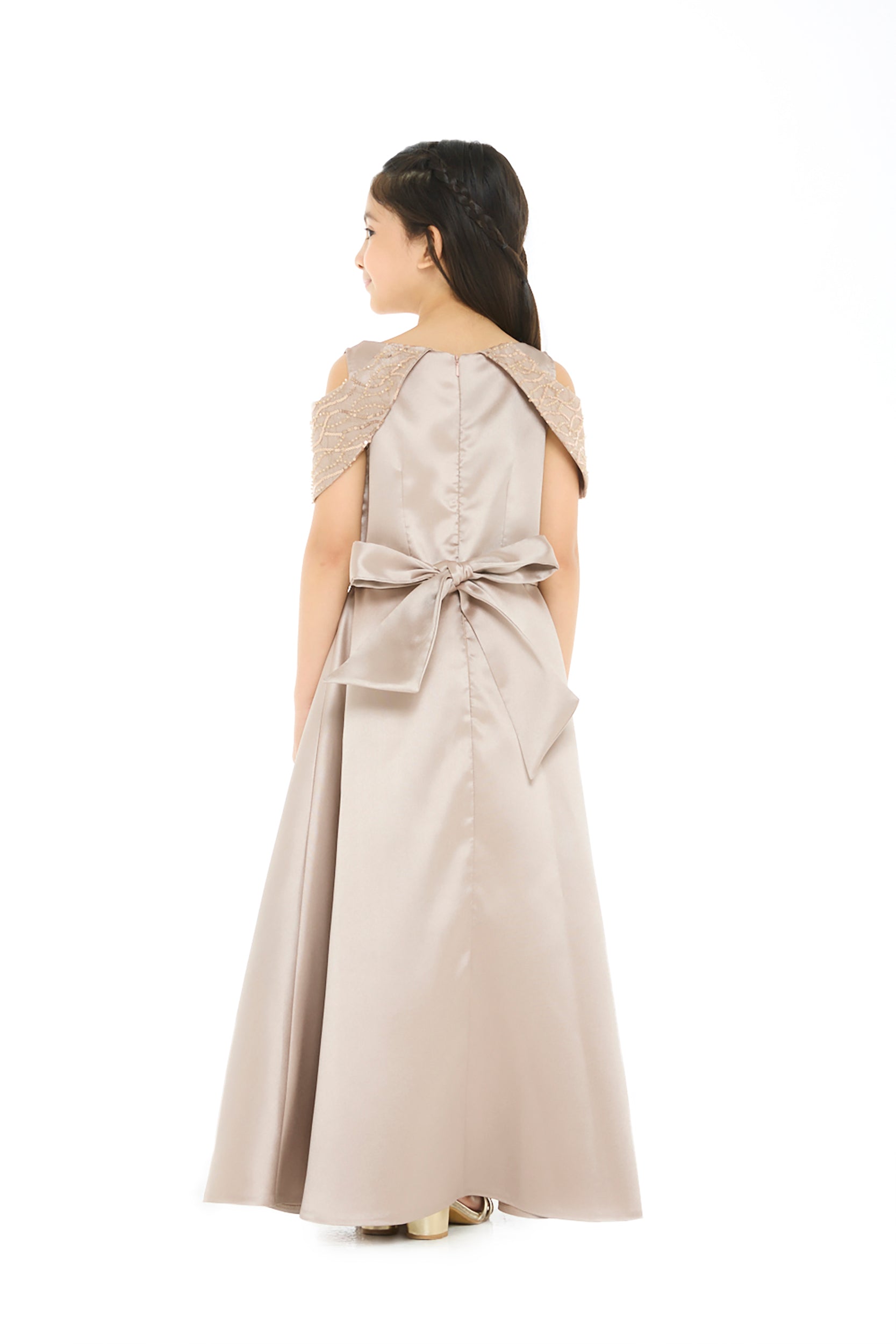 Pearl Petal Grace Dress