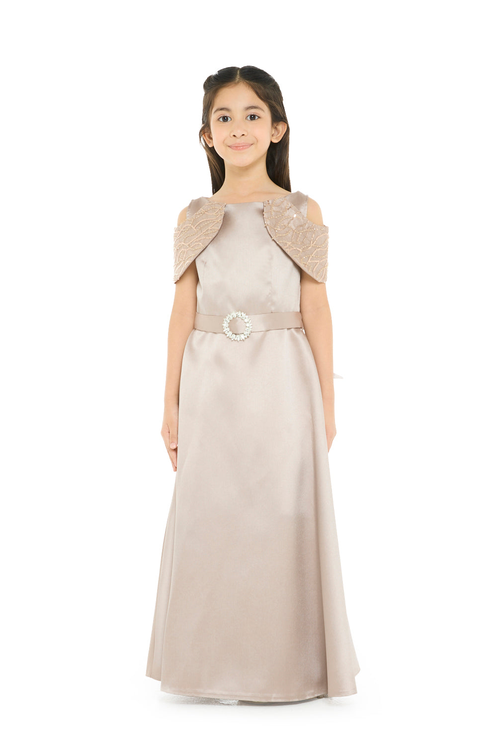 Pearl Petal Grace Dress