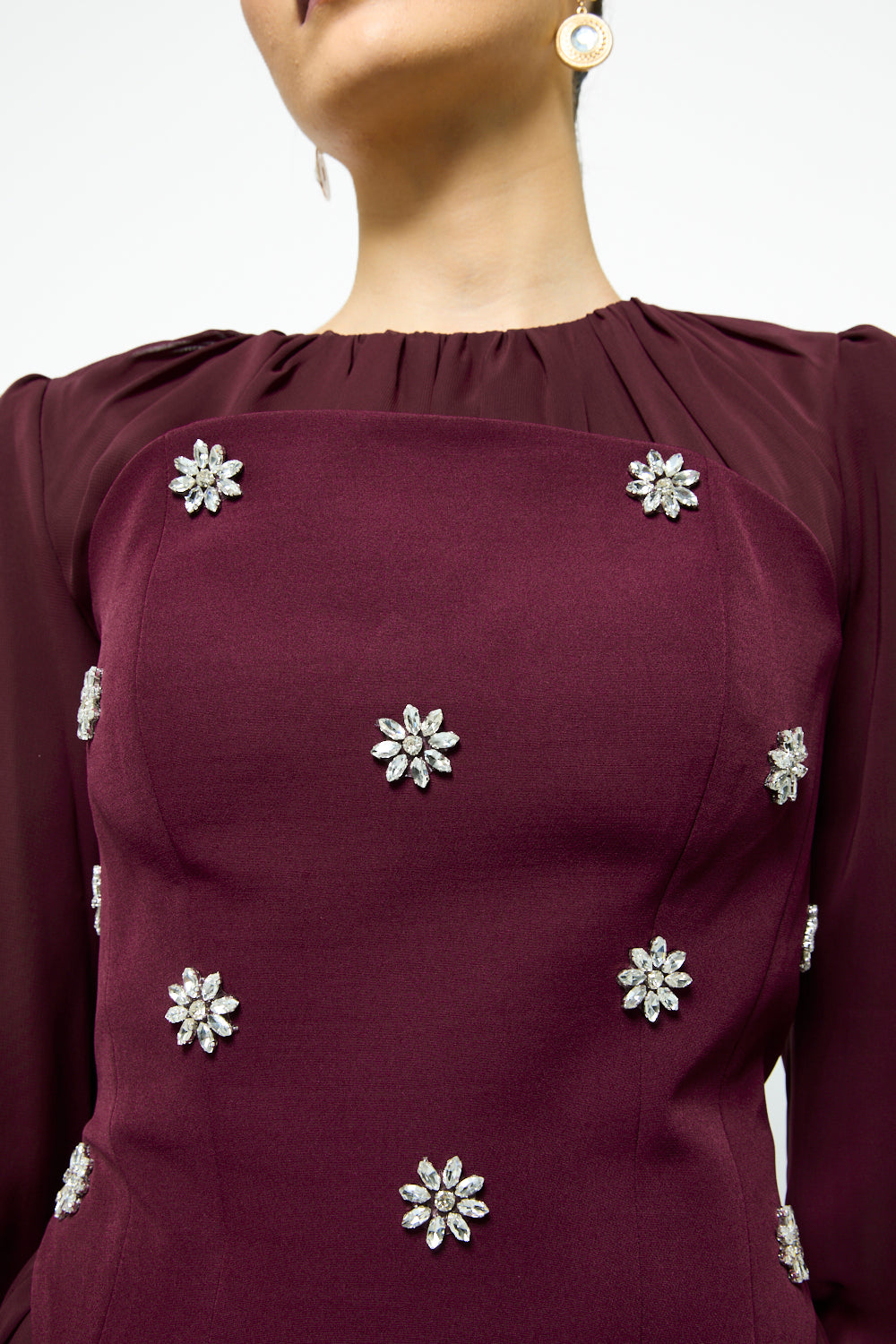 Starlit Blossom Gown