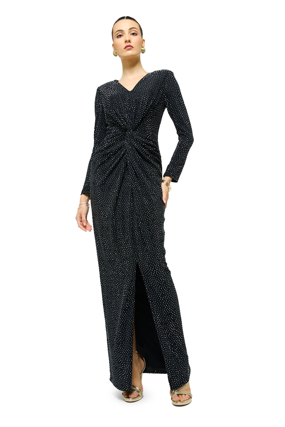 Starlight Knot Maxi Dress