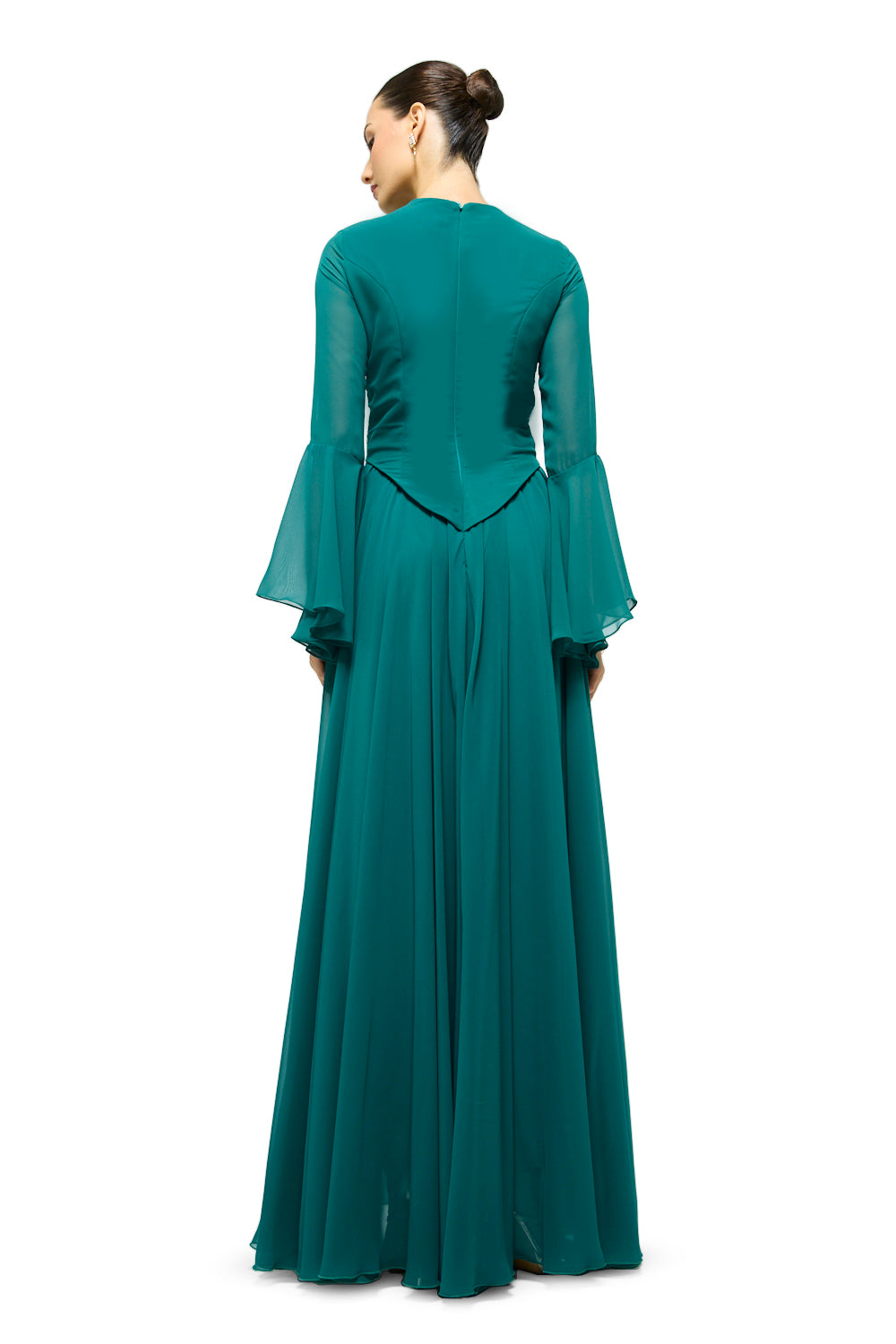 Celestial Drape Maxi Dress