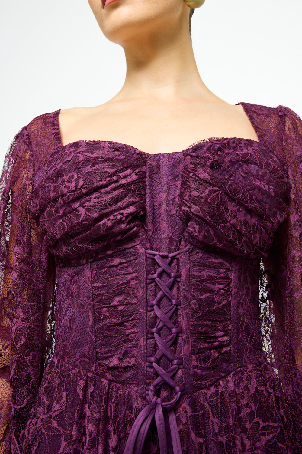 Enchanted Lace Corset Gown