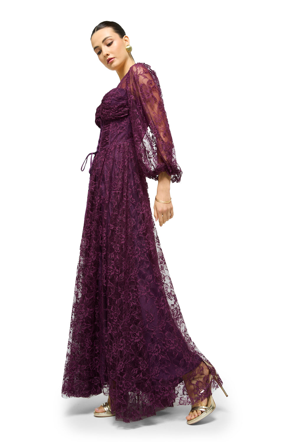 Enchanted Lace Corset Gown