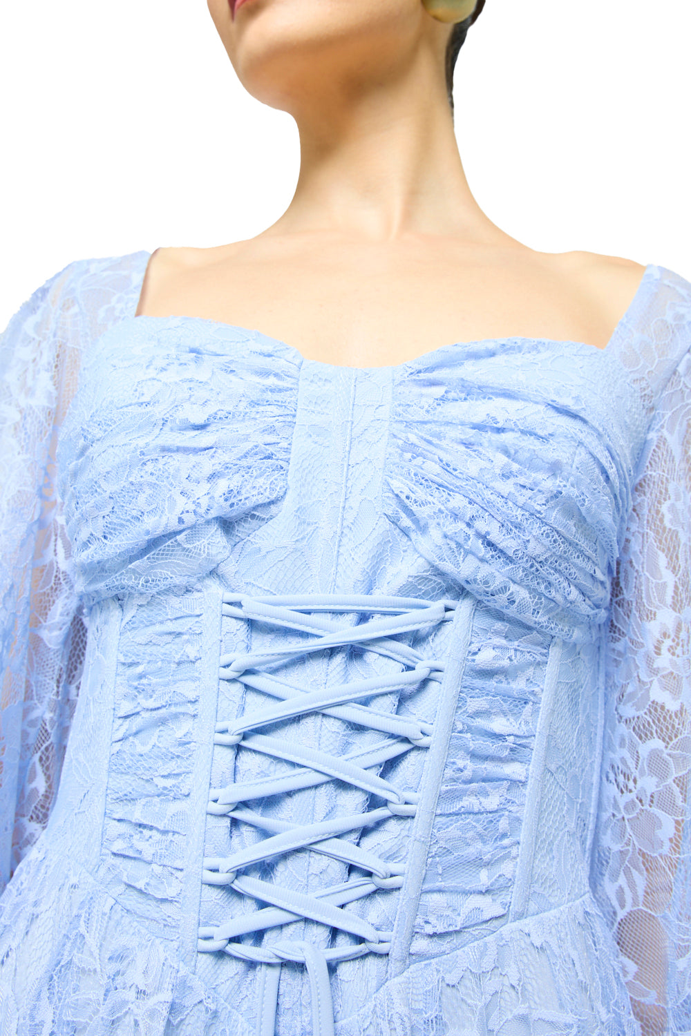 Enchanted Lace Corset Gown