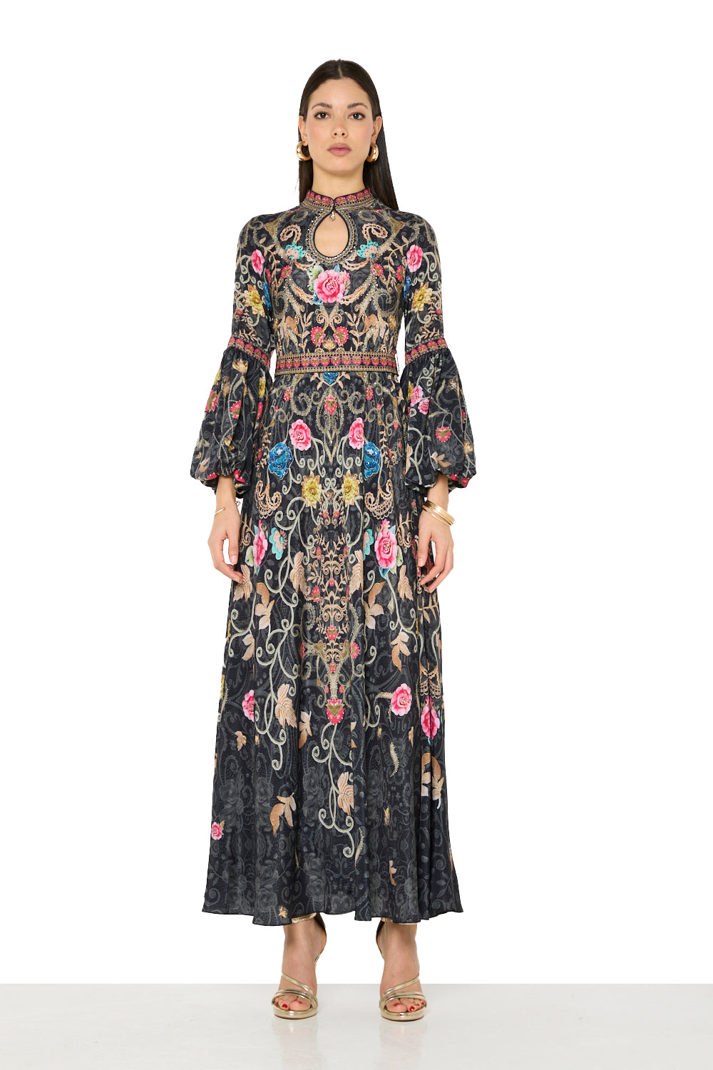 Vintage Bloom Decorative Dress