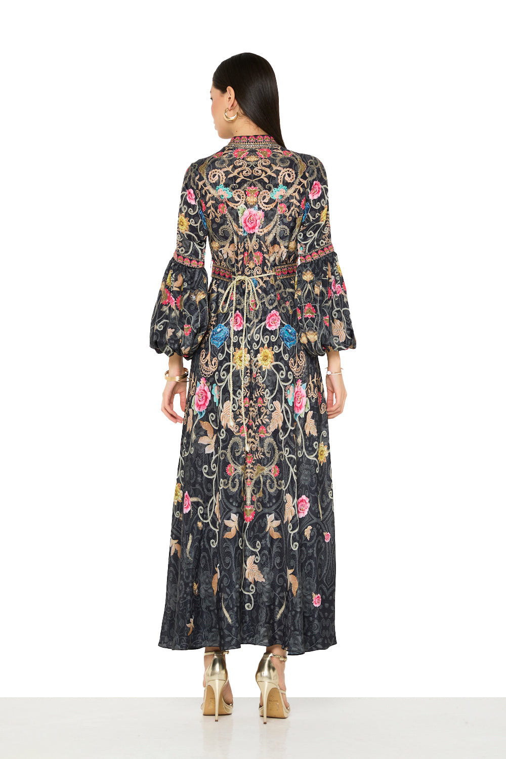 Vintage Bloom Decorative Dress