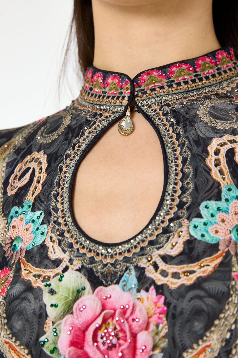 Vintage Bloom Decorative Dress