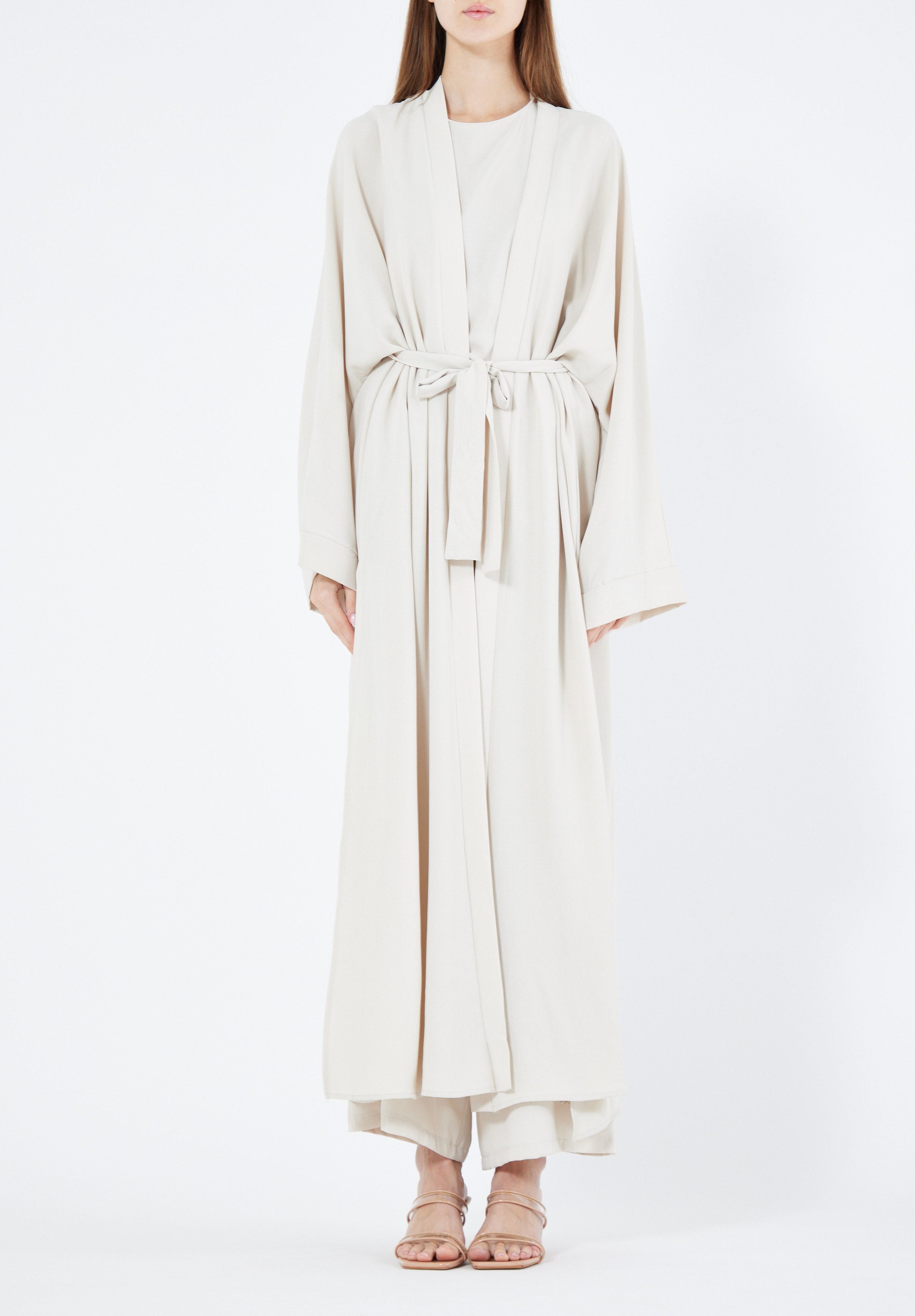 Stylish Loose fitted Jalabiya With Flared Pant
