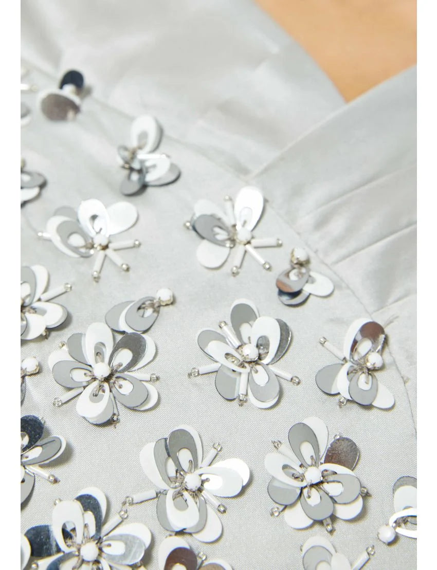 Wide & Flowy  Radiant Bloom Gown