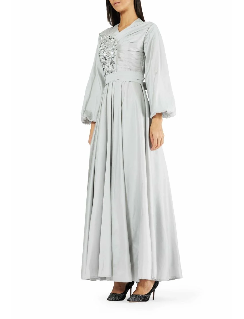 Wide & Flowy  Radiant Bloom Gown