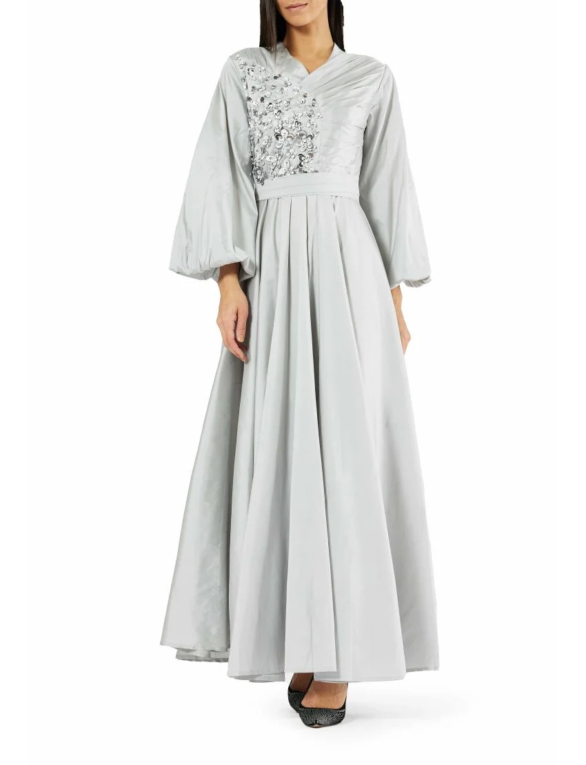 Wide & Flowy  Radiant Bloom Gown