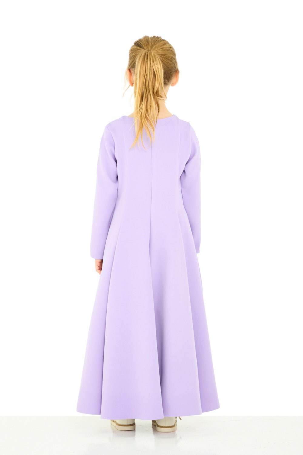 Floral Cluster Panel Dress